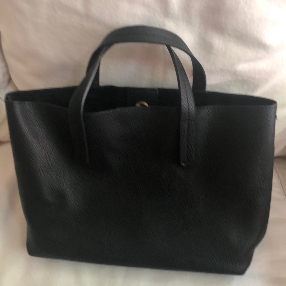 Black handbag
